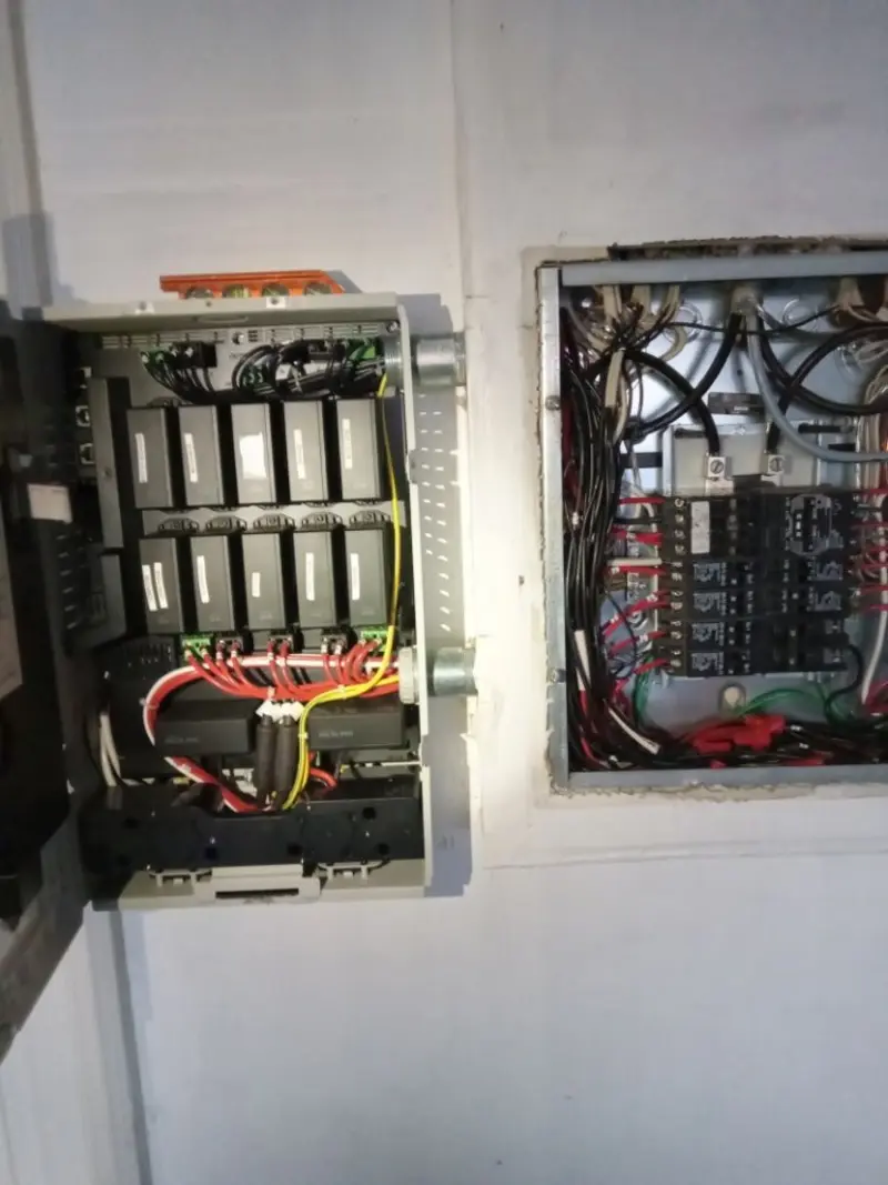 Electrical panel upgrade completed for Indoor Lighting Installation in Highlands